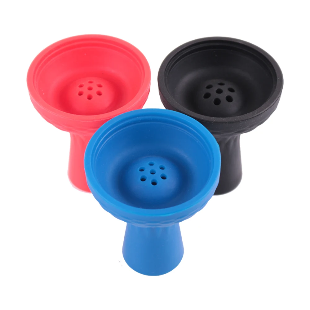 Phunnel 7 Holes Silicone Hookah Head Bowl Tobacco Holder Fits Most