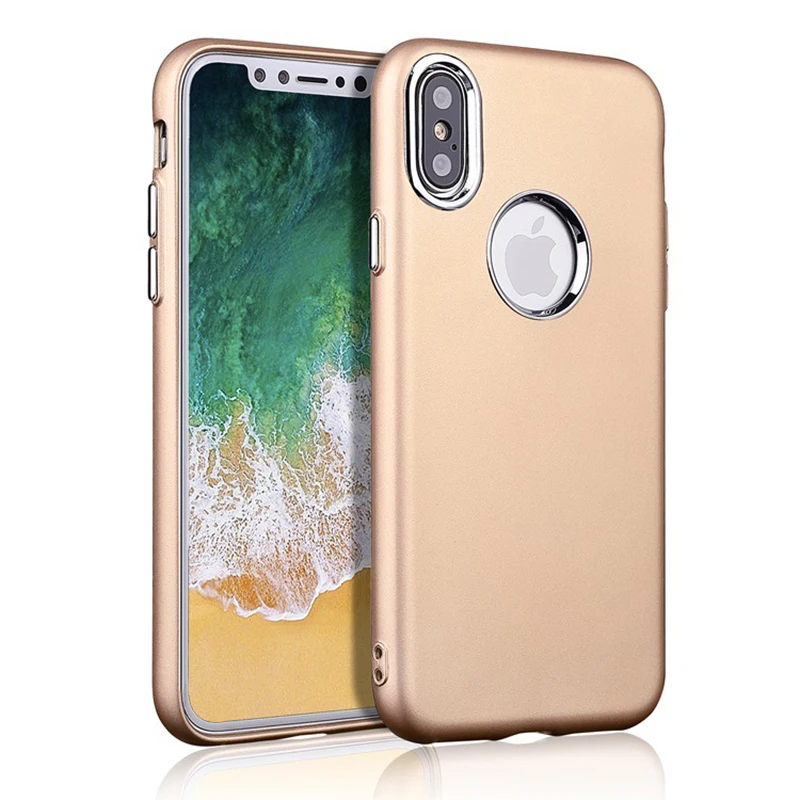 500 шт Королевский роскошный электромагнитный позолоченный чехол для iPhone XS Max XR X 8 7 6 6 S Plus противоударный мягкий ТПУ Жесткий Чехол