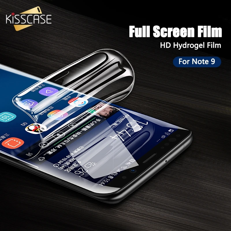 KISSCASE not Glass Screen Protector For Samsung Galaxy S8 S9 Plus Soft Full Curved S7 Edge Note 9 8 | Мобильные телефоны и