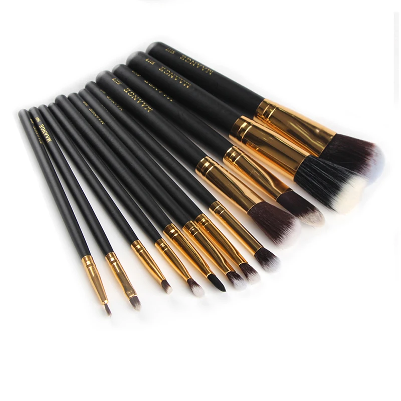12pcs/set cosmetic brush professional cosmetic tools foreign trade