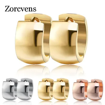 ZORCVENS 2019 Brand Unique Fashion Female Jewelry Punk Rock Silver Gold Color Small Circle Hoop Earrings for Women Jewelry-in Hoop Earrings from Jewelry & Accessories on Aliexpress.com | Alibaba Group