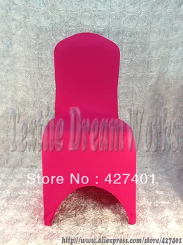 

Hot Sale Fuchsia Lycra Chair Cover / Spandex Chair Covers / Wedding Chair Covers For Wedding Decoration & Party