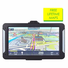 20 штук 7 дюймов 8G 256MB емкостный GPS навигация+ 20 штук зонт