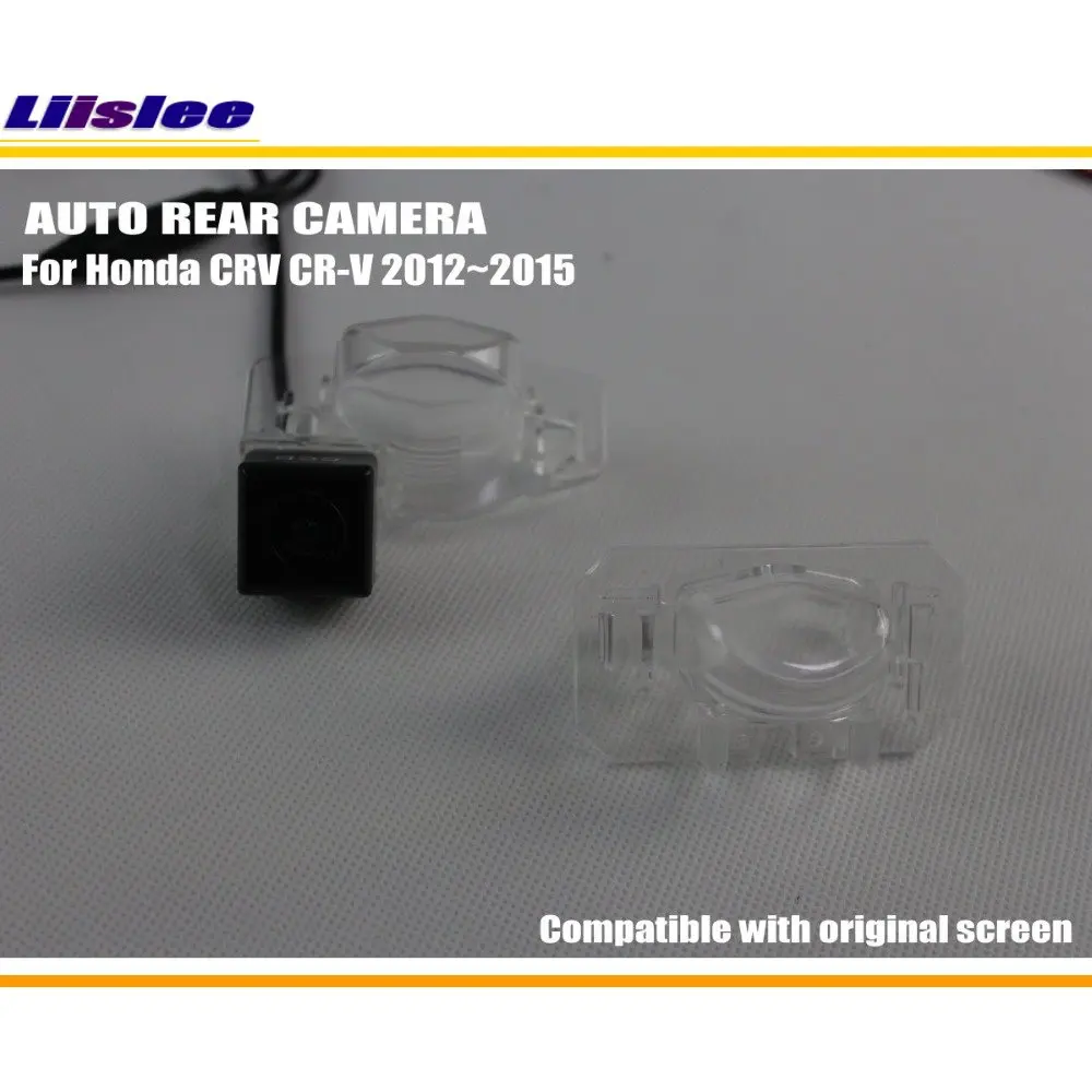 HD Car Rear View Back Up Reverse Camera Sets For Honda CRV CR-V 2012~2015 / Night Vision / RCA & Original Screen Compatible