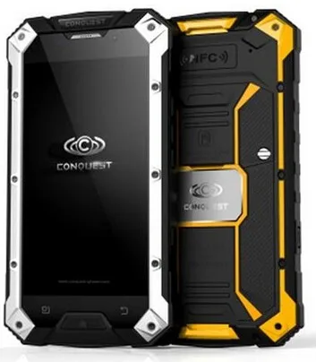 Conquest S6 обновленная версия Прочный Android водонепроницаемый телефон 6000 мАч MTK6735 четырехъядерный " 3 Гб ram 32 ГБ rom CAT 4G LTE FDD