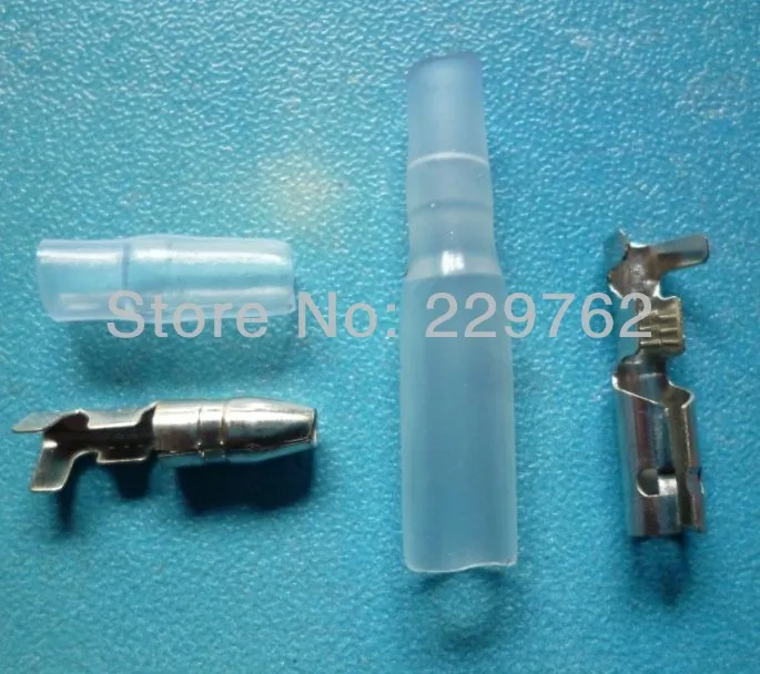 Free Shipping  Mm Auto Bullet Terminal Car Electrical Wire Connector Diameter Mm Pin Set