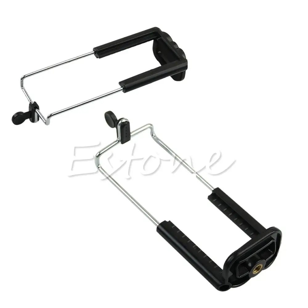 

OOTDTY 1/4 Screw Clip Bracket Mount Holder To Camera Tripod For IPad 8 Inch Tablet PC Stands Brand New Top QualityGAF5