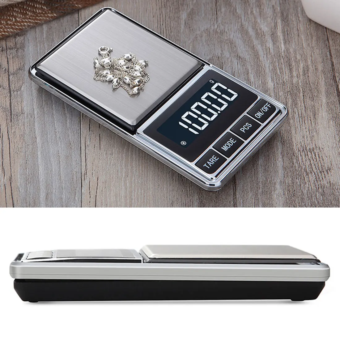 

Mini Digital Scale 500g/0.01g 100g/0.01g Portable LCD Electronic Precision Jewelry Scales Weighting Diamond Pocket Scales