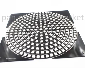 

Ring Wall Clock 241 X Ultra Bright WS2812 5050 RGB LED Lamp Panel with Integrated Drivers