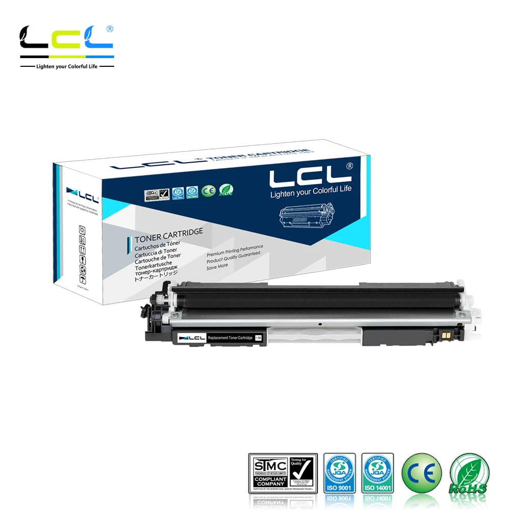 Любой тонер картридж 1 LCL 130A CF350A CF351A CF352A CF353A (1 упаковка) совместимый с HP Color LaserJet Pro