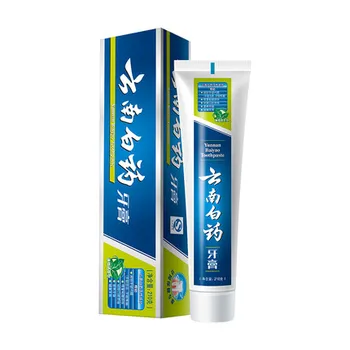 

2pcs* Yunnan Baiyao Toothpaste Mint 210g, Relieving oral ulcers, fresh breath