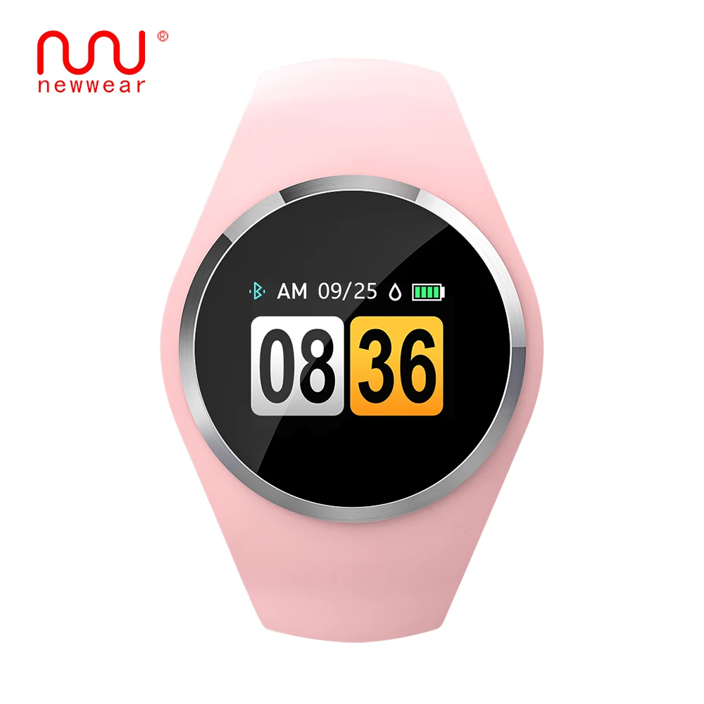 

NEWWEAR Q1 Colors LCD Screen Smart Watch Blood Pressure Heart Rate Monitor Fitness Tracker Women Fashion Smartwatch