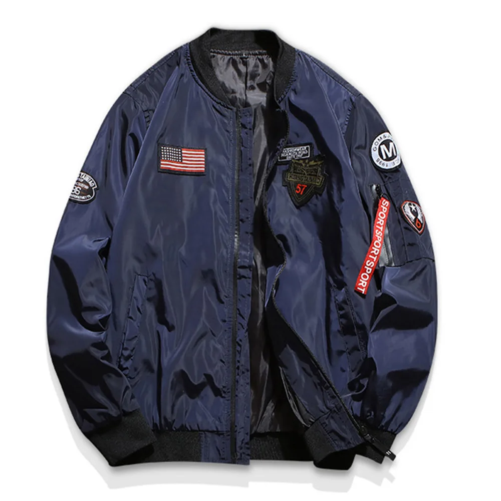 Preise 2019 herbst Männer der Jacke Neue Kultivieren Kurzen Absatz Farbe Passenden Kragen jacke Männlichen Baseball Uniform JK18025