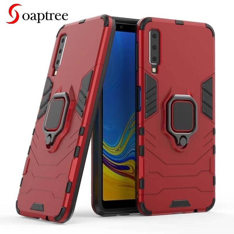 

Popsocket Cases For Samsung Galaxy A9 A7 2018 A730F A750 A8 Plus 2018 A8+ Case A9s A9 Star Pro Hard Bags Cover Iron Man Housings
