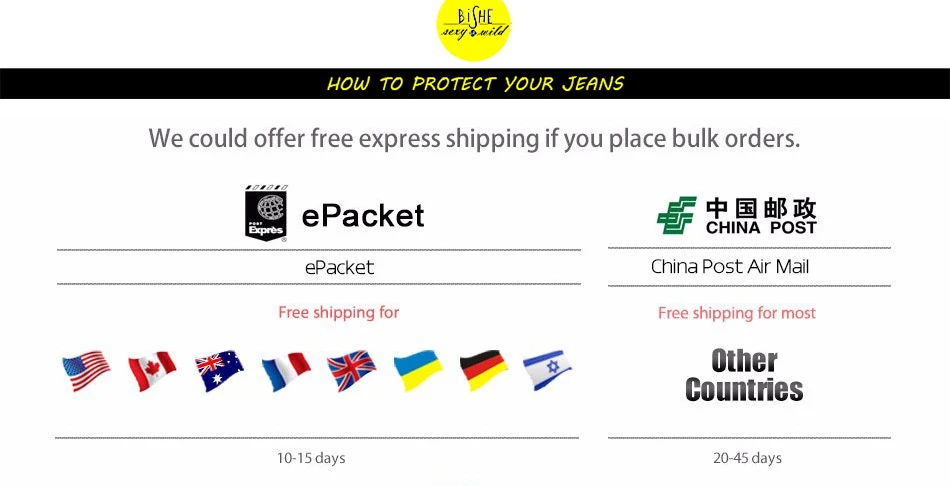 shipping methods