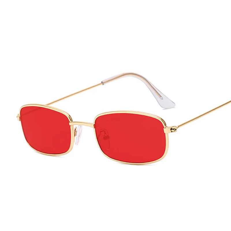 Rectangle Frame Unisex Sunglasses - Image 4