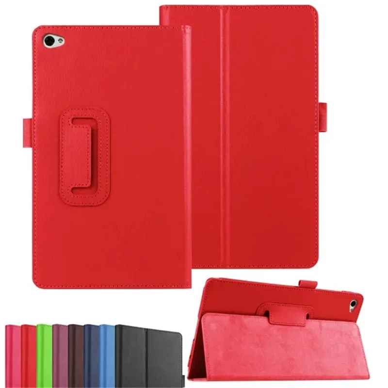 Luxury Litchi Pattern Flip PU Leather Case Cover For Huawei Media Pad M2 M2-801W M2-803L Huawei M2 8.0 Tablet Case Cover 8 Inch  (54)