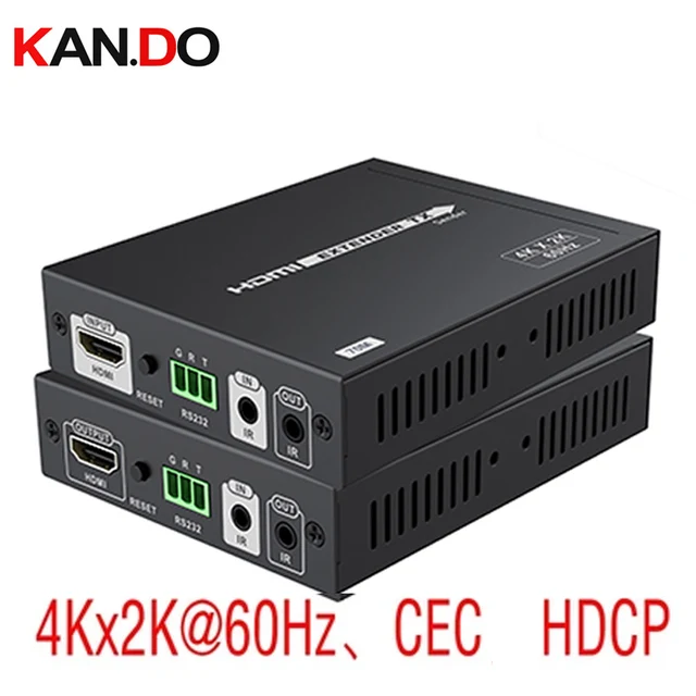 Best Offers CAT6 70M 60hz 4kx20 CEC HDCP HDbitT HDMI Extender HDMI Transmitter Receiver HDMI EXTENDER 4kx2k 60hz transceiver NO compression