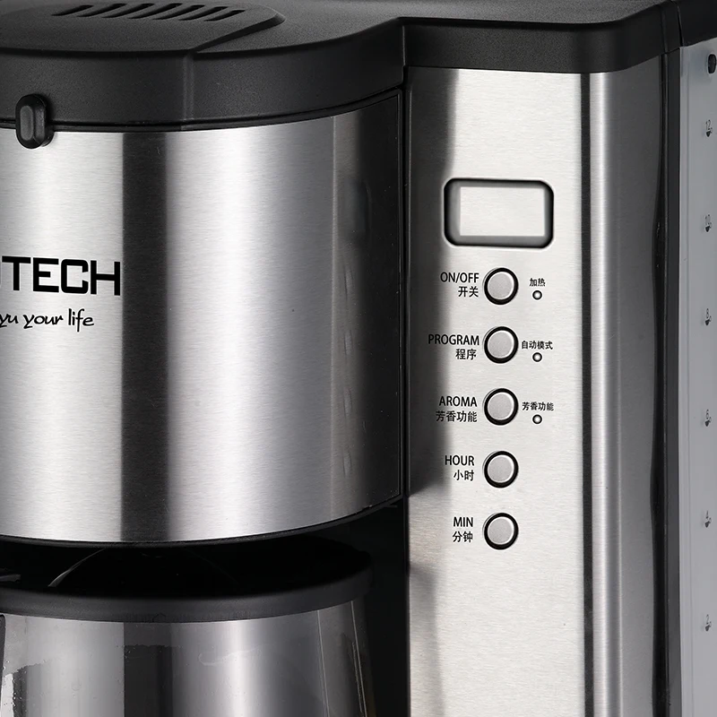 Электронный полностью автоматический кофе машина капельного изоляции удалить резервуар для воды английский знак
