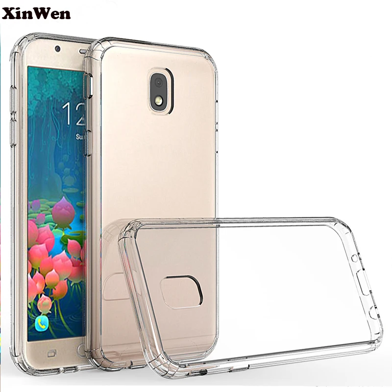 

XinWen luxury cover coque case for Samsung galaxy j3 2017 j330 silicone shockproof silicon original tpu transparent phone cases