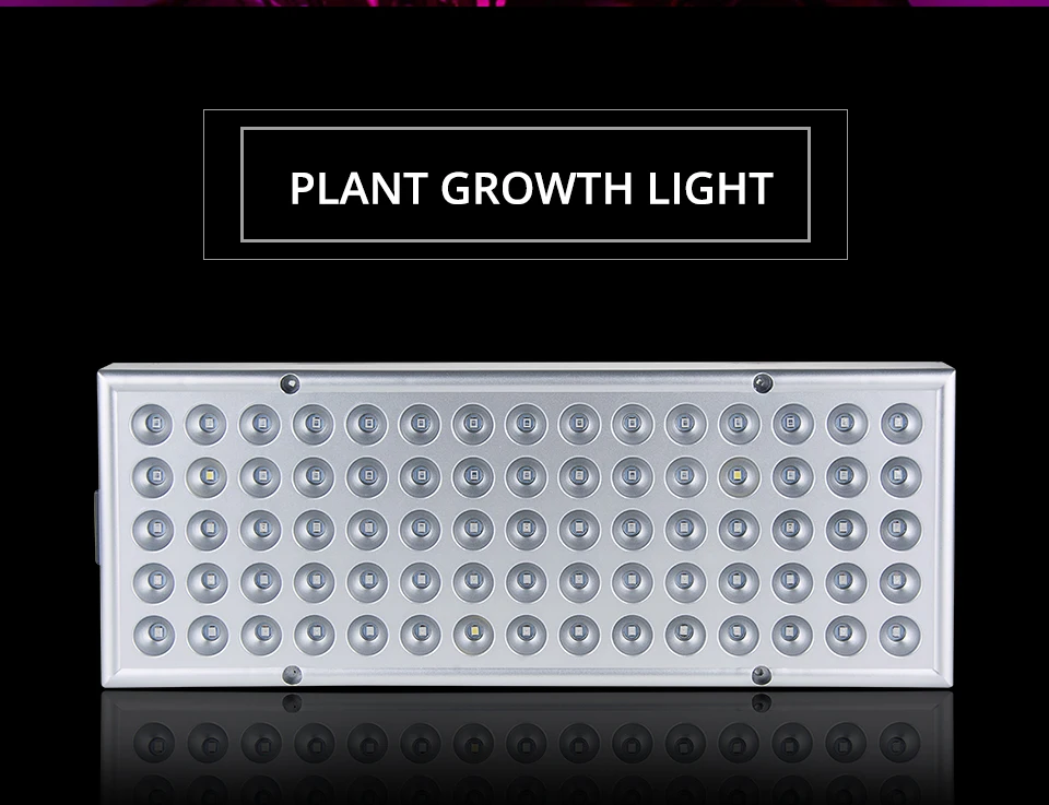 LED Grow Light 25W AC 85-265V Fitolampy Lamp for Plants Flowers Seedlings 75LEDs Indoor Full Spectrum Plant Grow Light Kit (2)