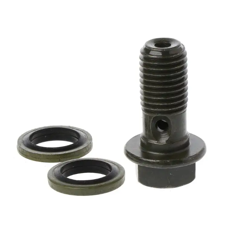 1 pçs de alta resistência m10 x 1.25 único banjo parafuso oco para freio da motocicleta para honda yamaha suzuki-3