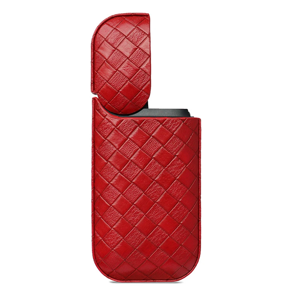 

Accurate Hole Gift Shockproof Holder Easy Apply Protective Case Anti Fingerprint Lightweight Portable Cover PU Leather For IQOS