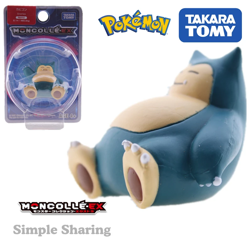 TAKARA TOMY Tomica Покемон храп коллекционные предметы Аниме фигурки Карманный Монстр EX
