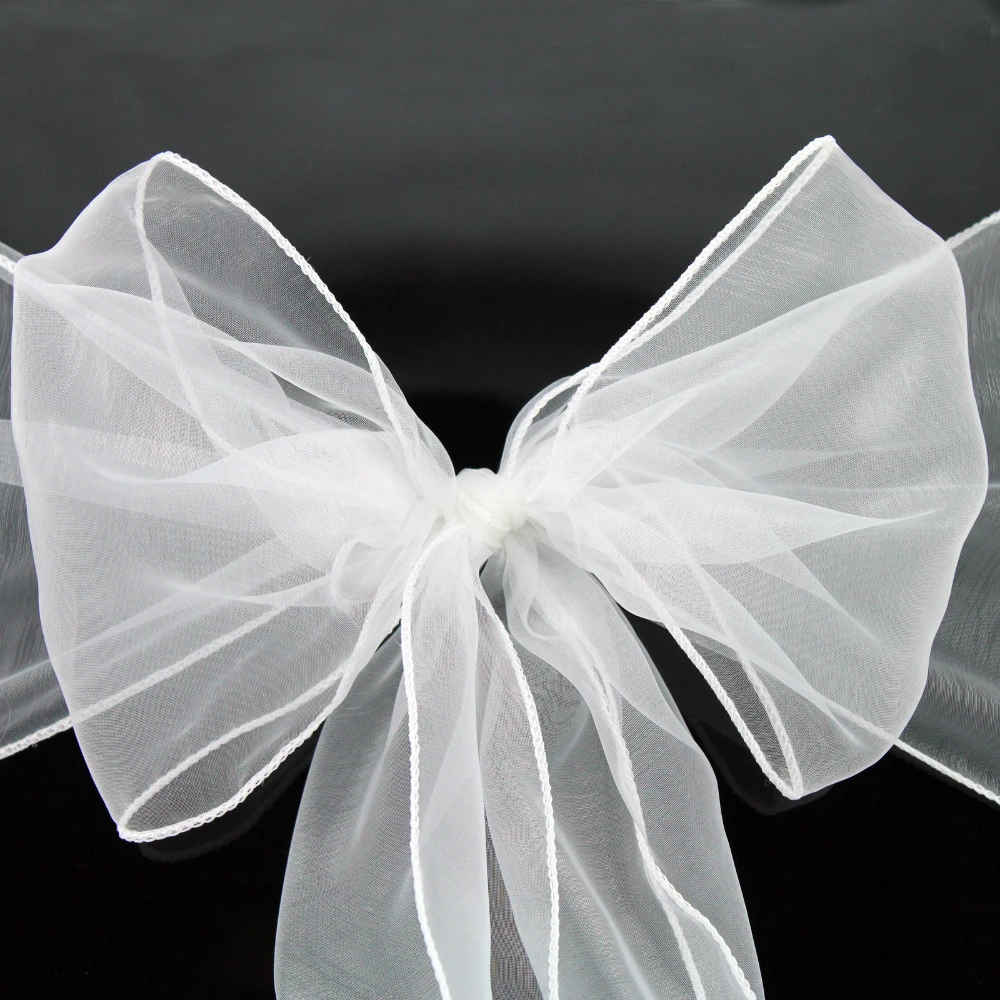 Hot Sale 18cm275cm Organza Chair Sashes Bow Chair Covers Organza Fabric Diy For Wedding And Events Chair Sashes Chair Sashes For Saleorganza Chair Sashes Aliexpress