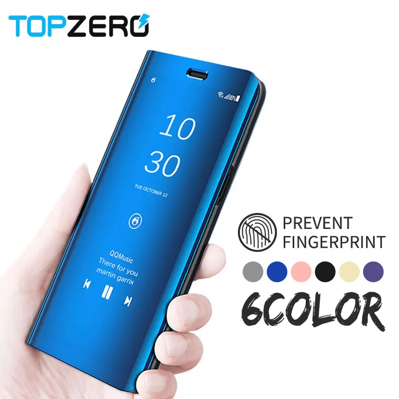 

Mirror Clear View Case For Huawei Nova 3e 3 3i P10 P9 Smart Flip Case For Huawei Mate 20 Lite Mate 10 9 Pro P10 Plus Case Capa