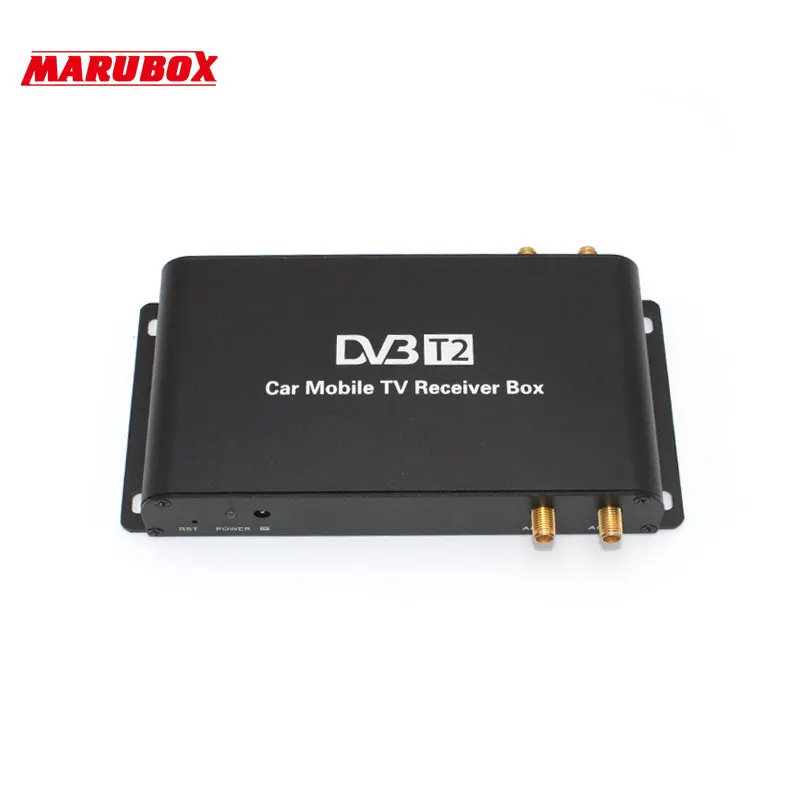 MARUBOX M9004 высокоскоростная Автомобильная DVB-T2, 4 антенны, 4 чипа для подвижности, DVB T2, цифровой автомобильный тв-тюнер и USB HD 1080 P, ТВ-ресивер, коробка DVBT2