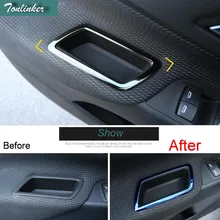 Tonlinker чехол наклейка s Для Chevrolet Equinox автомобильный Стайлинг 4 шт. Нержавеющая сталь Дверная ручка пакет крышка наклейка