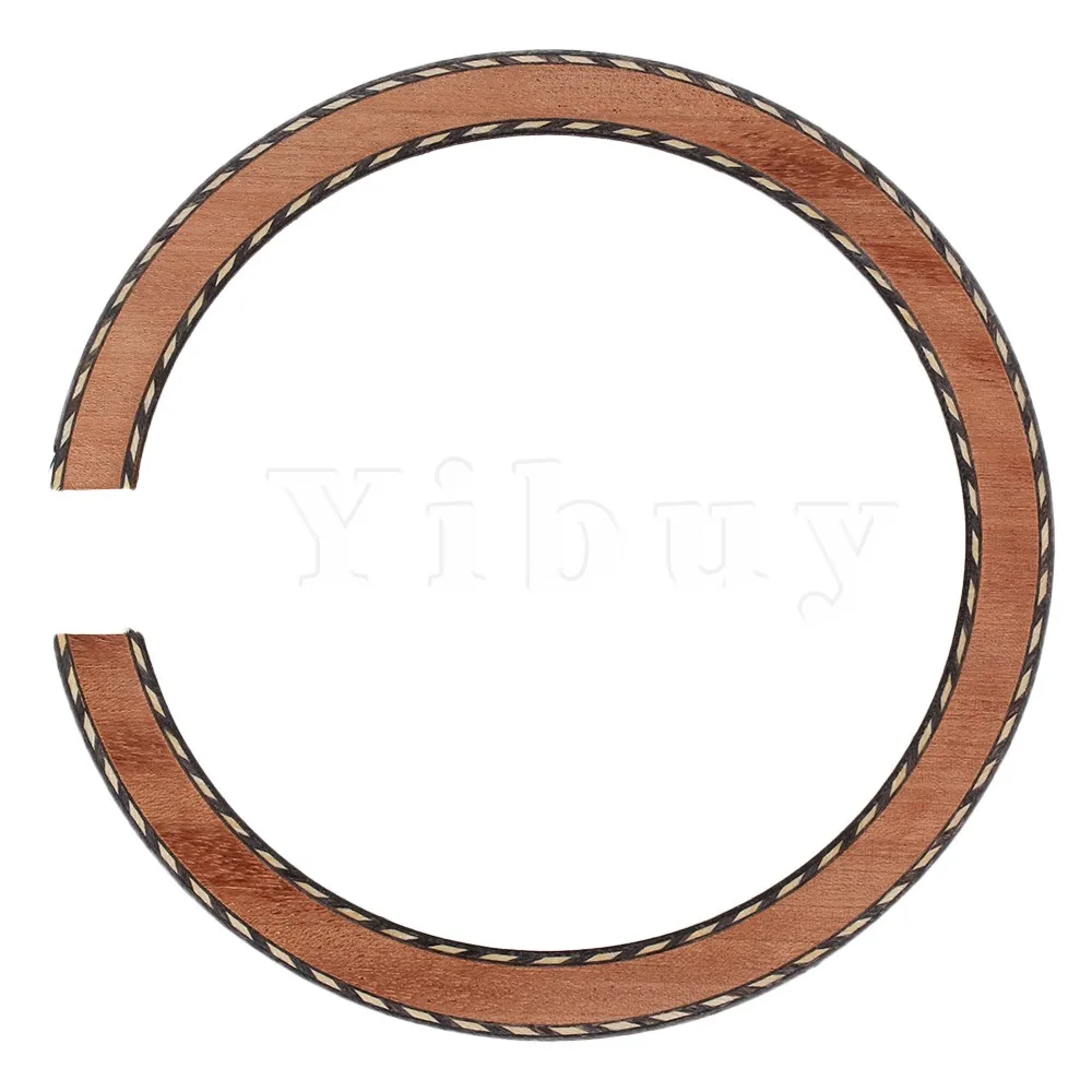 Buy Yibuy B 21 Wood Color Rosewood Soundhole Rosette for Classical Acoustic