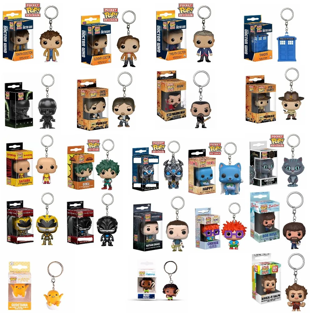 Брелок для ключей POP Doctor Who 10/11th/12th официальная экшн фигурка ходячих мертвецов