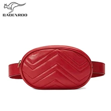 Badenroo известный бренд Новые женские поясные сумки кожаные нагрудные сумки роскошные дизайнерские женские поясные сумки сумка для мобильного телефона