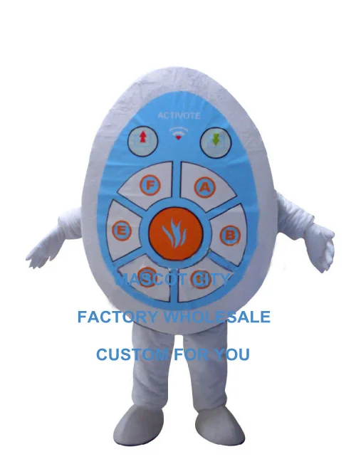 remote control mascot costume custom cartoon character cosplay adult