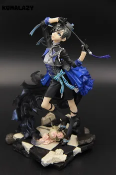 

Black Butler Figure Book of Murder Ciel Phantomhive Sebastian Michaelis 22CM PVC Action Figures Collectible Model Toys