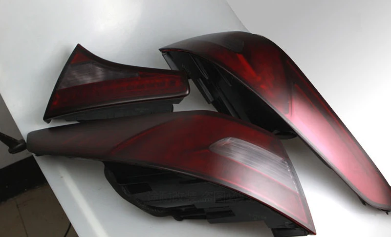 Matte Black Car Headlight Film Sticker-14