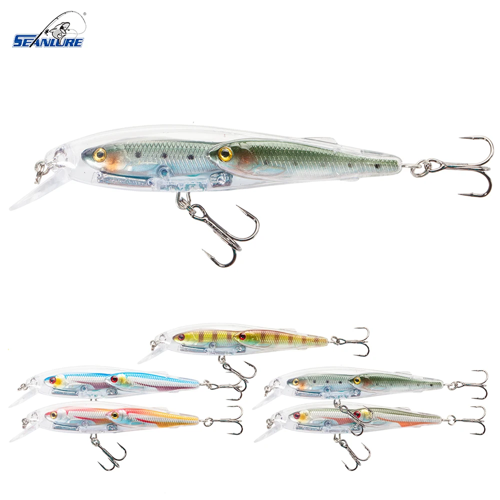 New Arrival Seanlure Fishing Lure 9cm 12.5g Glass Minnow Baitball