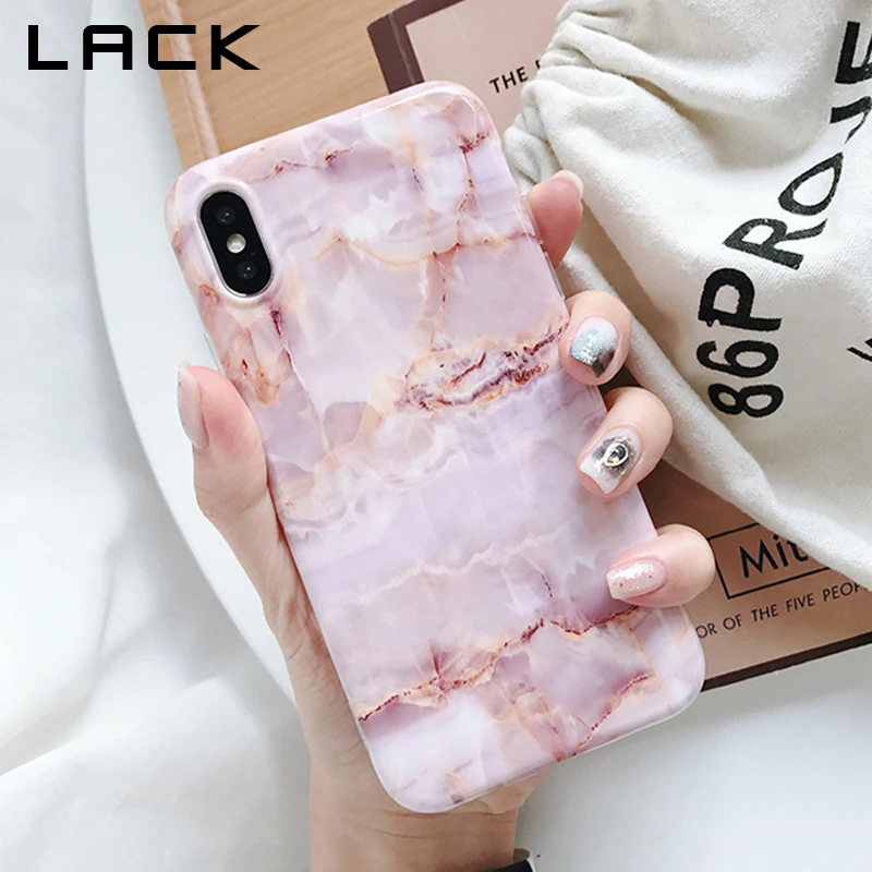 Чехол LACK с мраморным рисунком ярких цветов для iphone 11 11Pro Max чехол XR X XS 6S 6 7 8 Plus