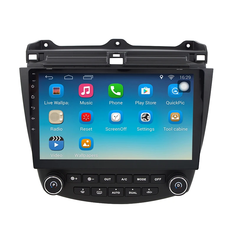 Android 6 1 1 font b GPS b font Navigation 10 1 Inch for Honda Accord