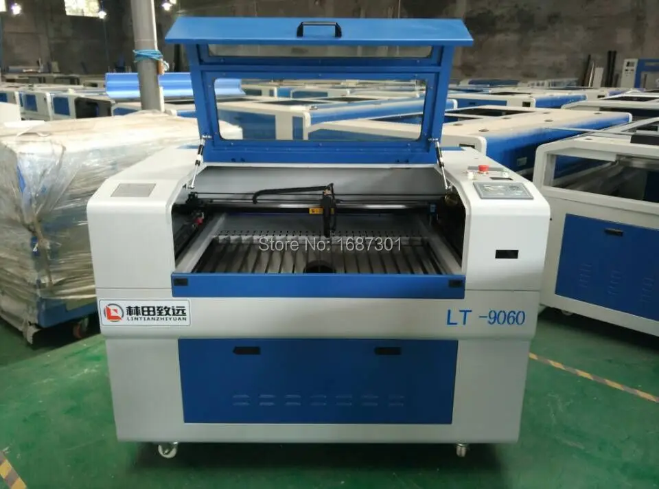 LT 9060 High precision cheap laser engraver laser cutterin Wood Routers from Tools on