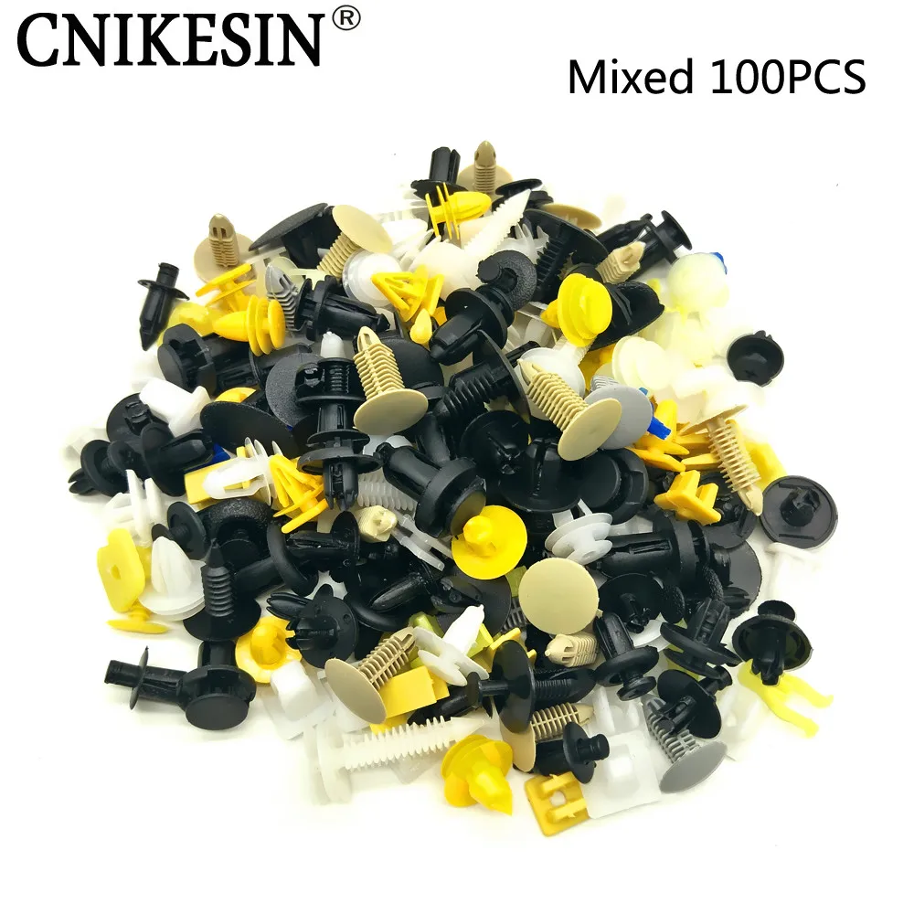 

CNIKESIN Mixed Vehicle Car Bumper Clips Retainer Fastener Rivet Door Panel Fender Liner All Universal Auto Mixed Fastener