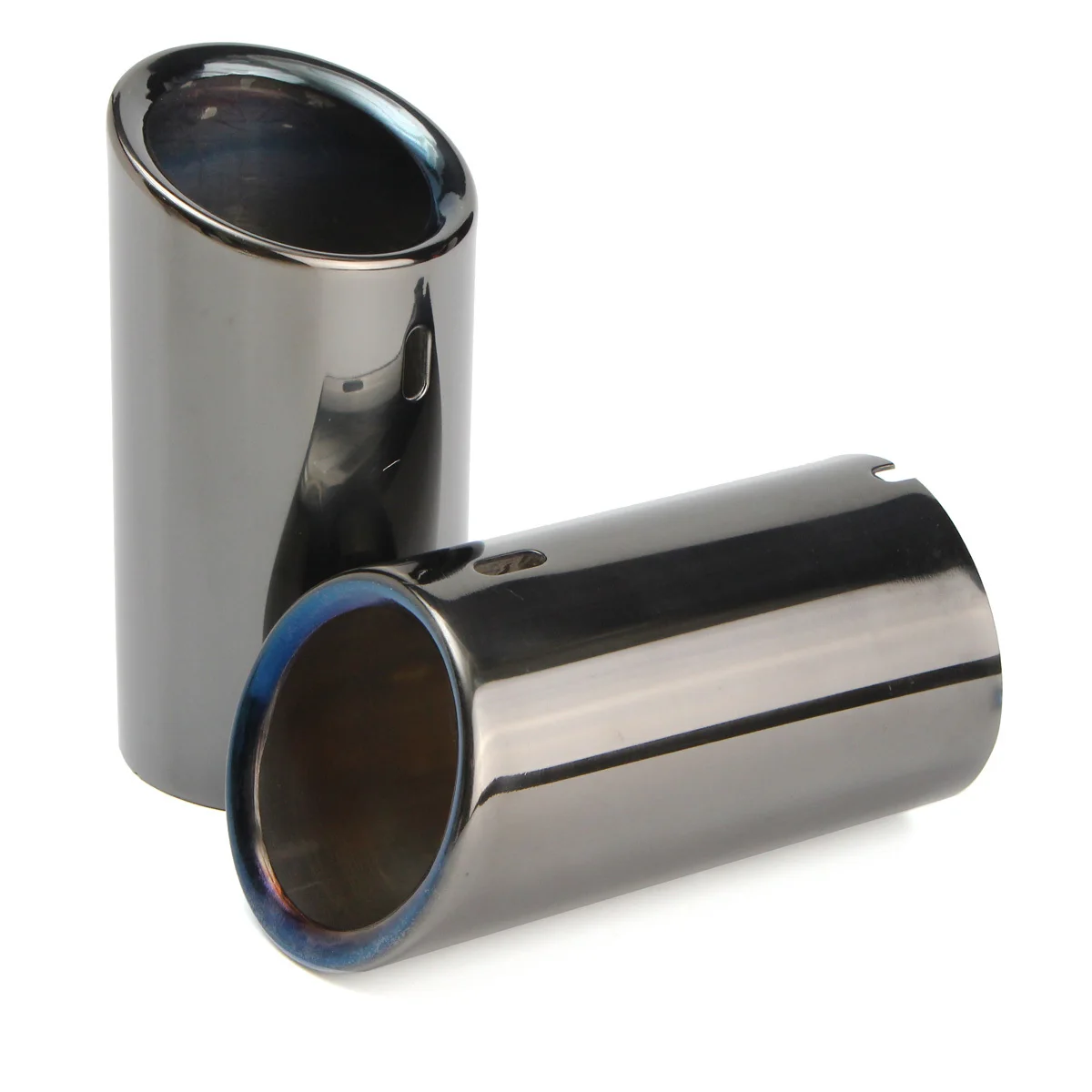 

BMW 328i 3 Black Exhaust E92 Tail Tip 2x E90 Series 06-10 Pipes For Titanium 325 Pair Tail Exhaust Tip Pipes Titanium Black