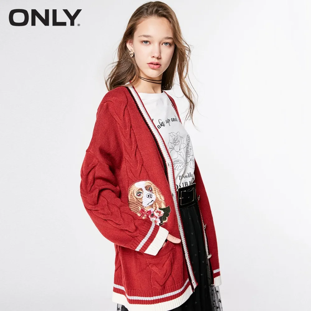 

ONLY 2019 Women's Loose Fit Cardigan Knit |11913B505