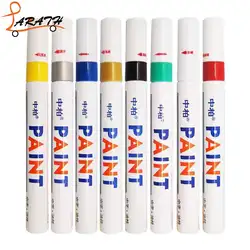 LARATH красочные водостойкая ручка автомобильных шин протектора перманентные краски маркеры граффити ручка фломастер на масляной основе