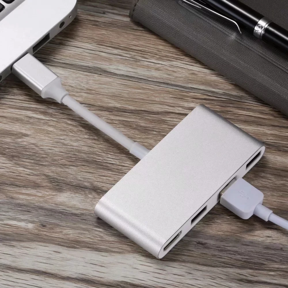 USB HUB USB C to HDMI USB 3.0 Thunderbolt 3 Adapter for MacBook Samsung Galaxy S10 Huawei Mate 20 P20 Pro Type C USB 3.0 HUB (7)