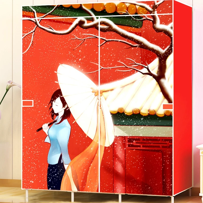

Portable Closet Wardrobe Organizer Clothes Armoire Storage Dresser For Bedroom, Ideal Storage Organizer For Toys, Towels ,books