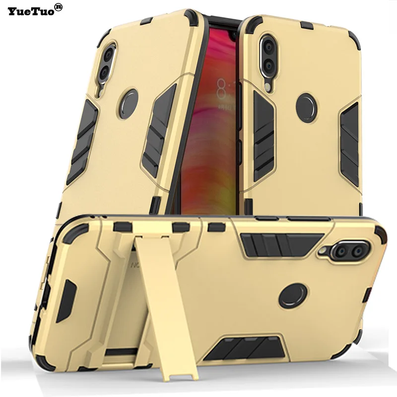 

YueTuo luxury original armor case for xiaomi redmi note 5 pro plus 6 7 5a 6a note7 hybrid shockproof phone Hard back cover coque