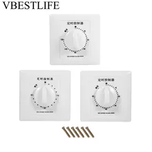 AC 220V 30/60/120 Min High Power Pump Timer Mechanical Time Switch Countdown Control 86 Panel ac 220v 30 60 120 min timer switch pump mechanical countdown control interruptor